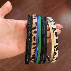 J crew headbands lot of 8 barely used